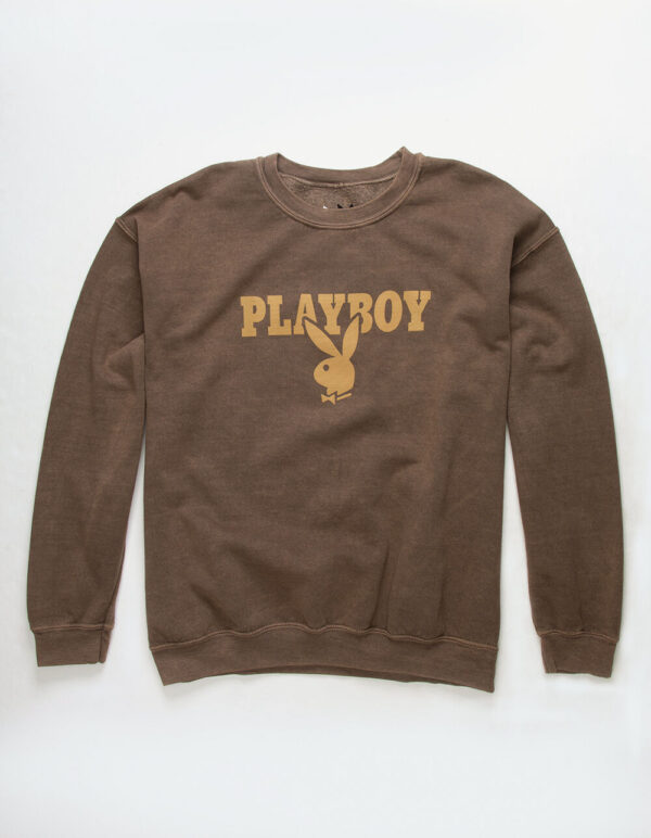 Playboy Crewneck Brown Sweatshirt